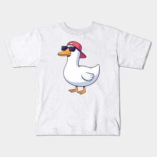 Funny Cool Goose Kids T-Shirt